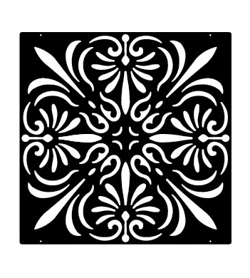 Table Squares - Black Damask Cutout - Events & Themes - damask table squares